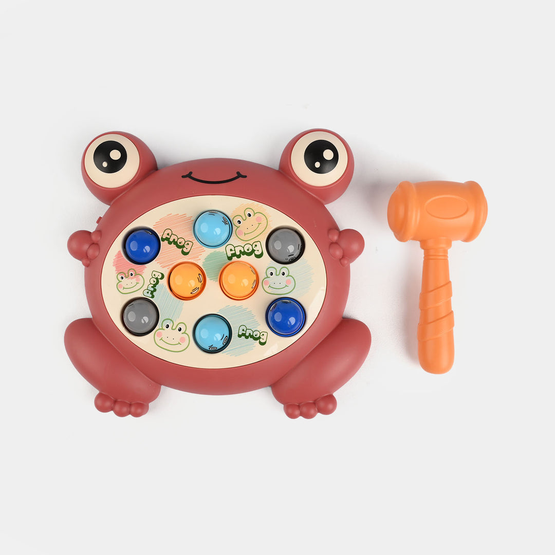 Electric Frog Whack-A-Mole Interactive Game for Kids