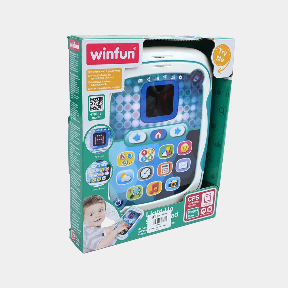 Light-Up Smart Pad Educational Toy Tablet