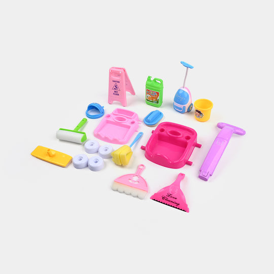 Cleaning Car Trolley Set For Kids