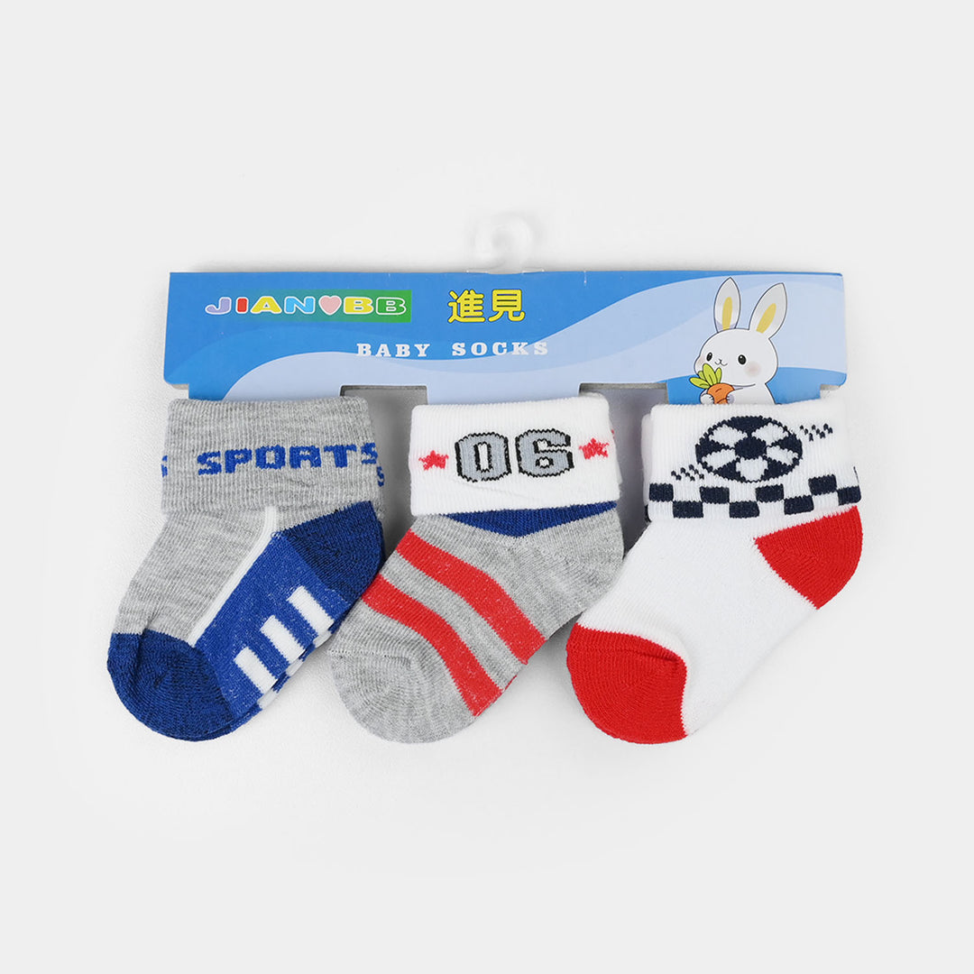 BABY SOCKS PACK OF 3 | 6-12M