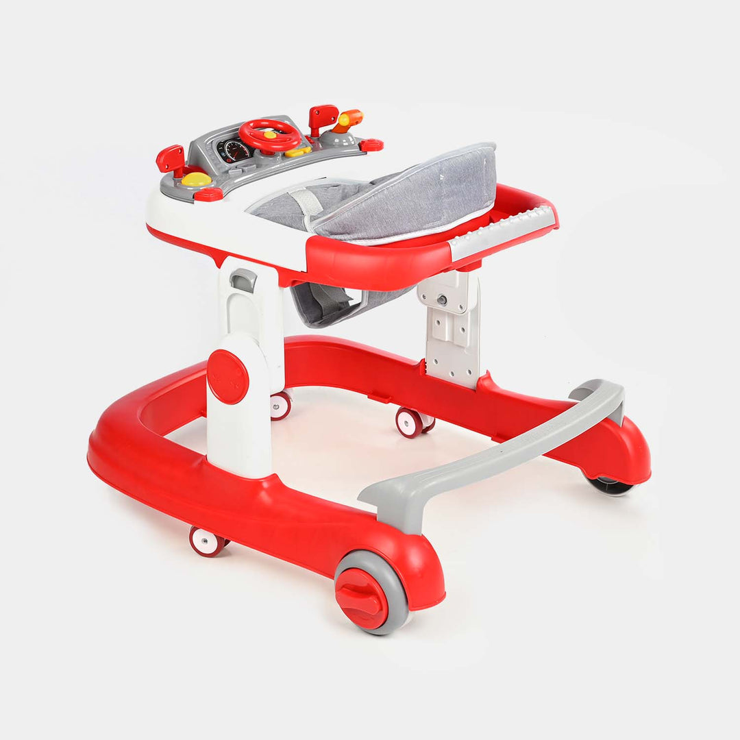 2 in 1 Baby Walker 911 Red