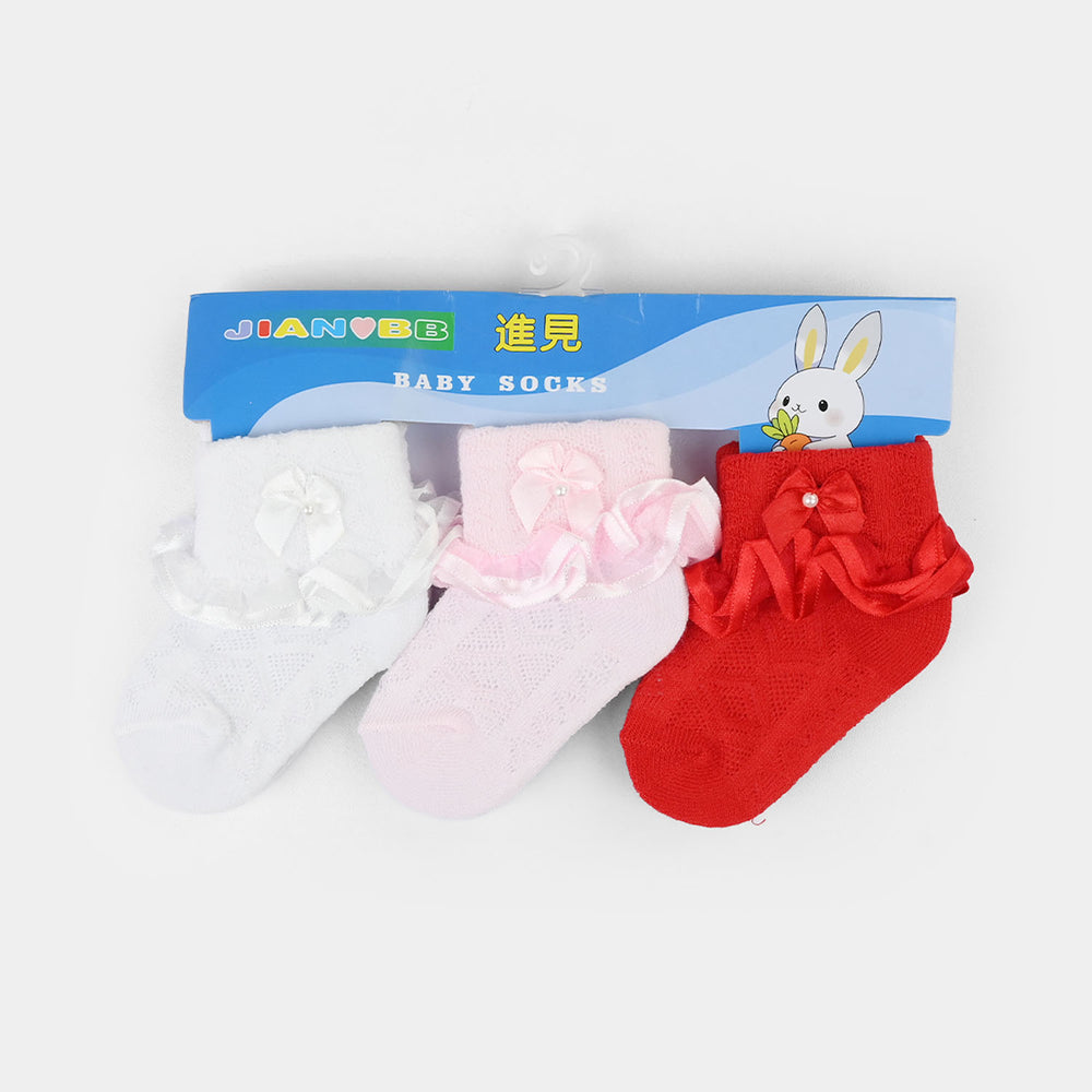BABY SOCKS PACK OF 3 | 6-12M