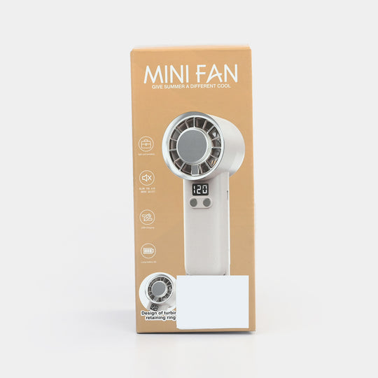 Speed Ring Buckle Digital Display Fan