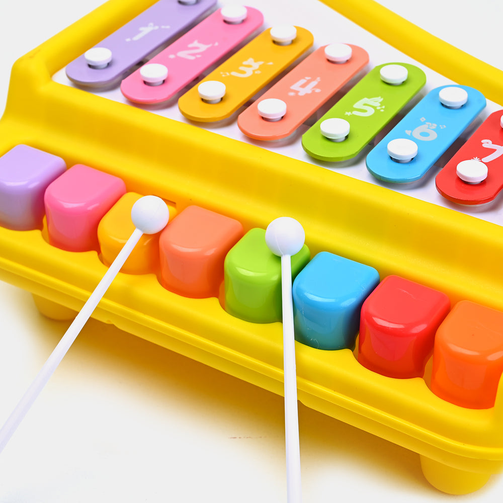 2 in 1 piano & Xylophone 8 Keys Toy for Kids