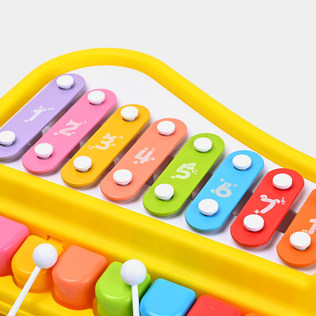 2 in 1 piano & Xylophone 8 Keys Toy for Kids