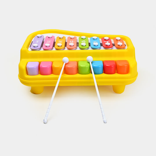 2 in 1 piano & Xylophone 8 Keys Toy for Kids