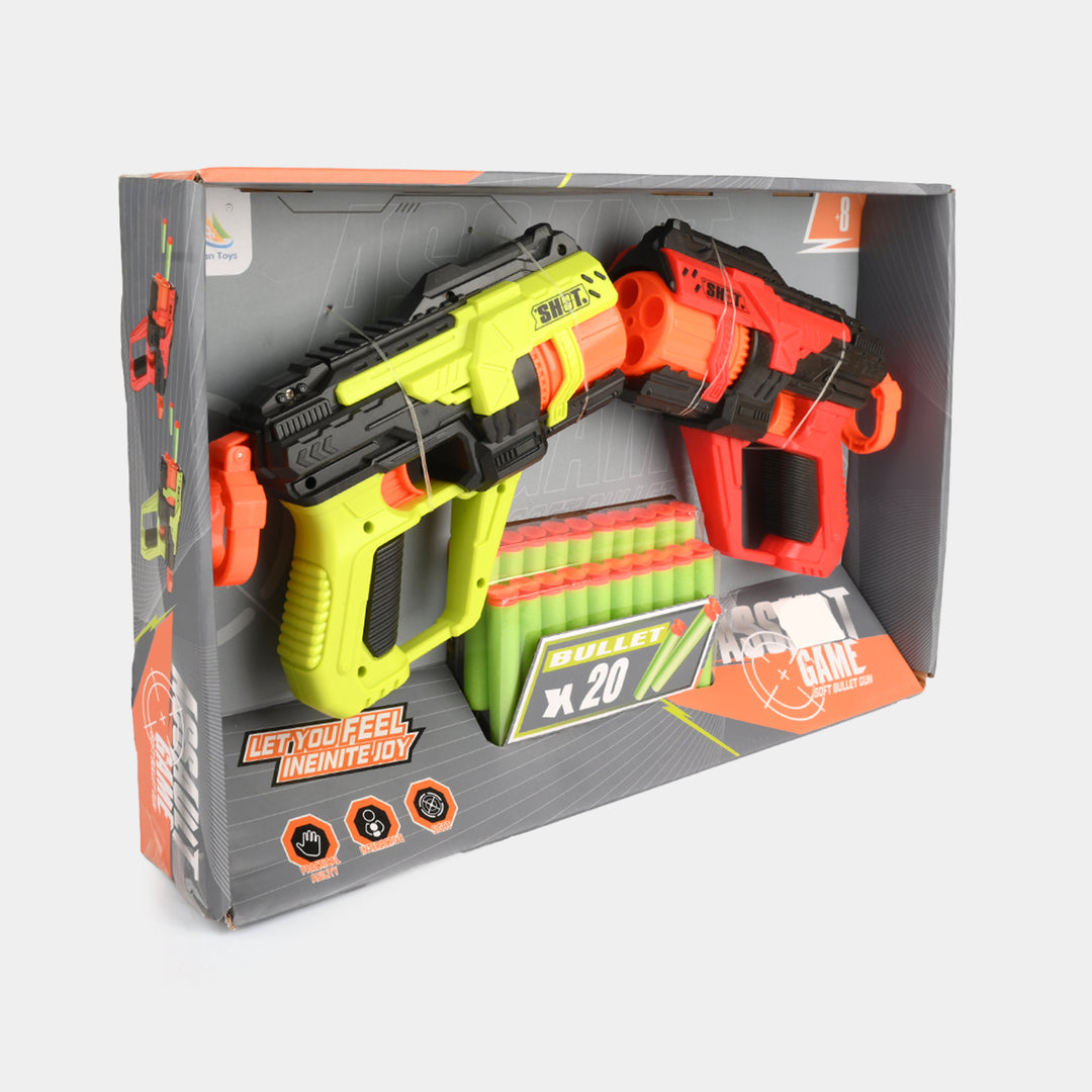 Soft Dart Double Blaster Set