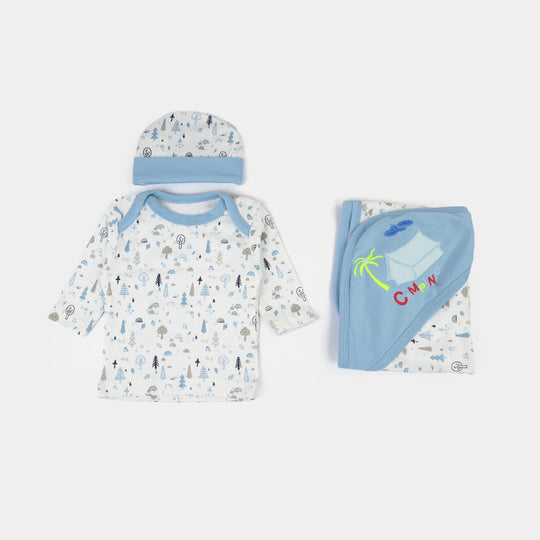 Infant Starter Set 11Pcs Tree Powder Blue