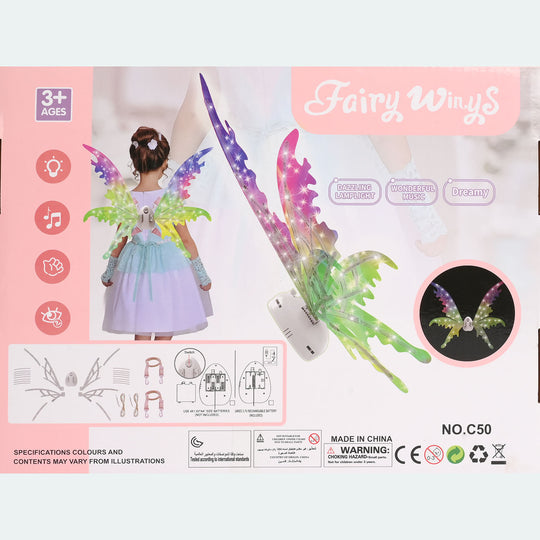 Electric Light-Up Fairy Wings