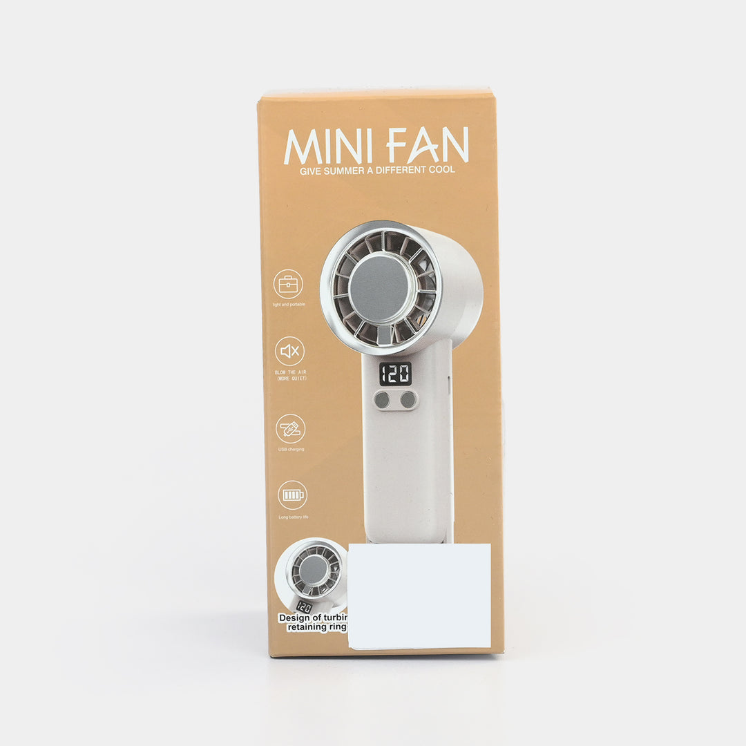 Speed Ring Buckle Digital Display Fan