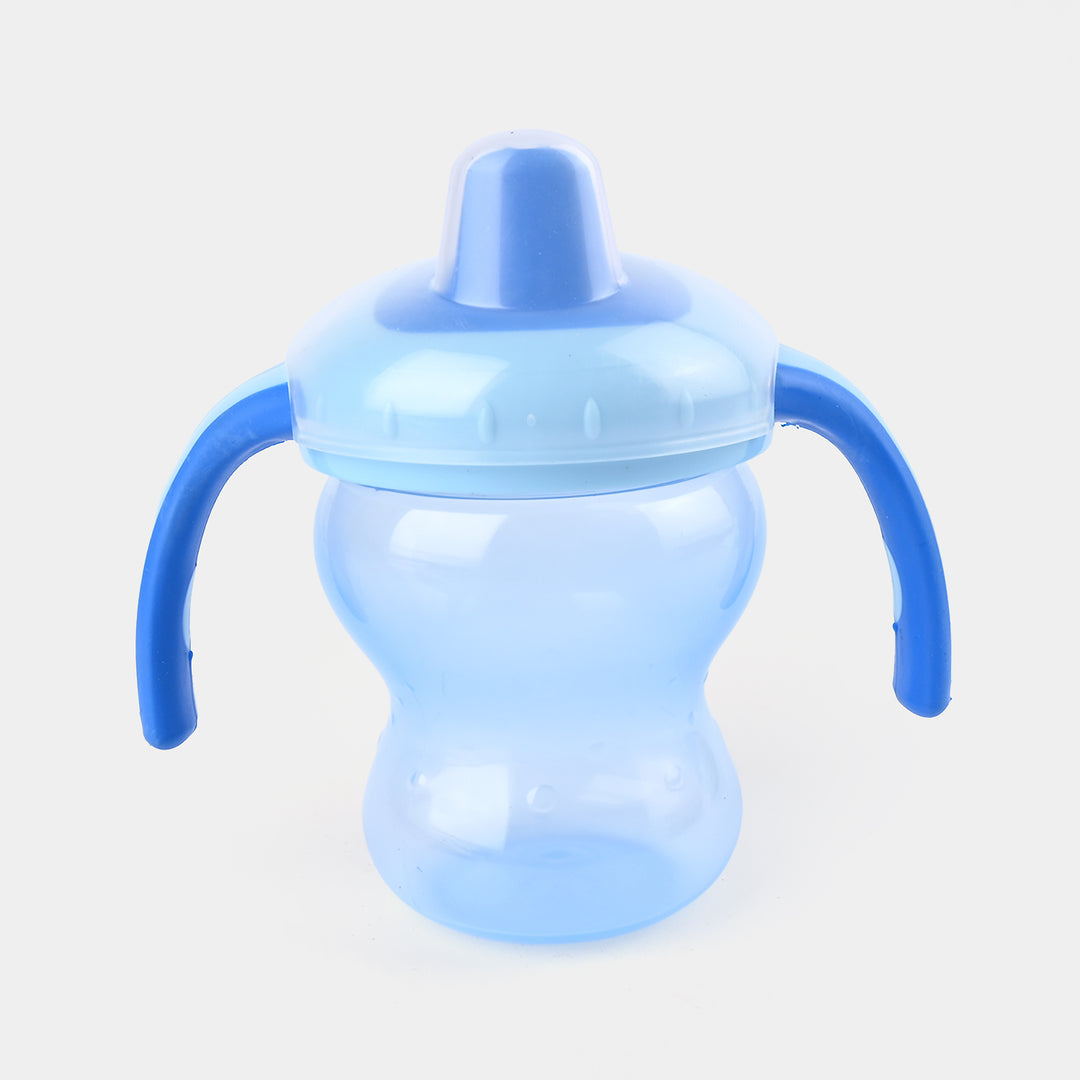 Sipper Feeding Bottle With Handle | Blue