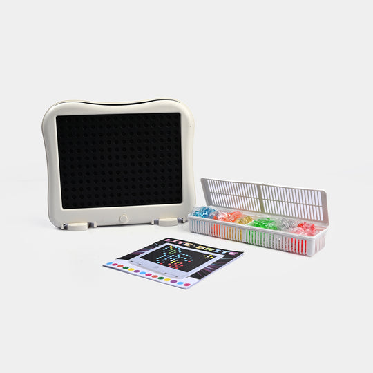 Lite Brite Oval HD Glow Educational Toy - 129Pcs