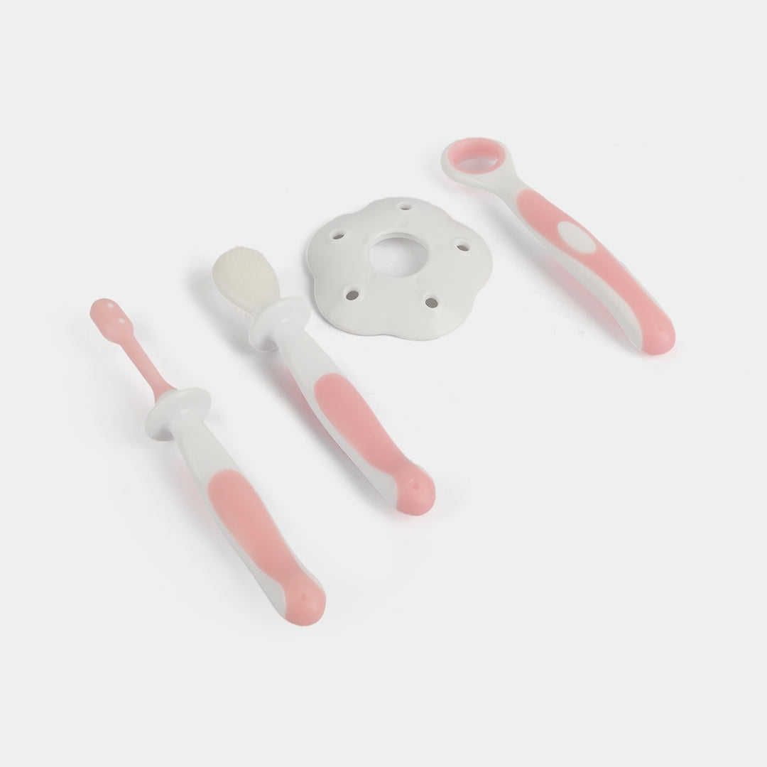 Cuddles First Tooth Brush & Oral Hygiene Set