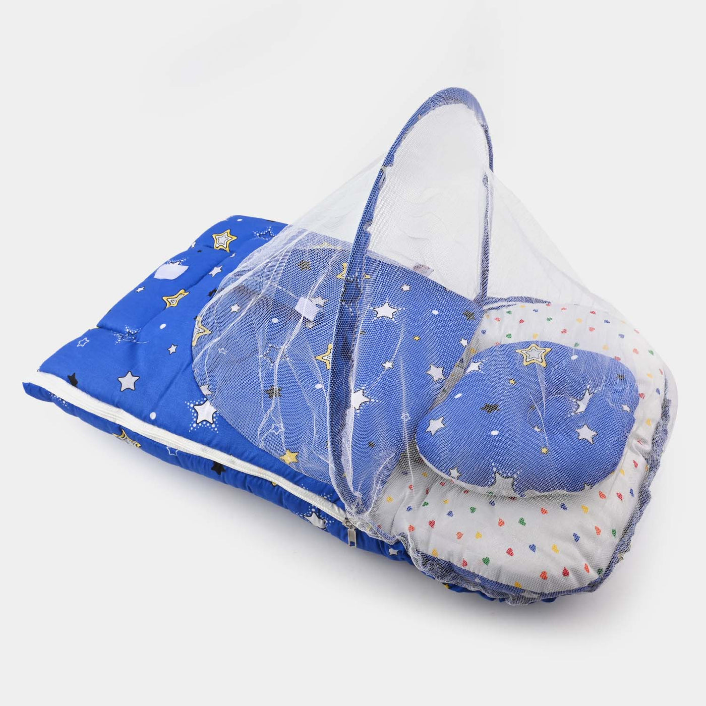 BABY BED WITH MOSQUITO PROTECTION NET | 2 IN 1