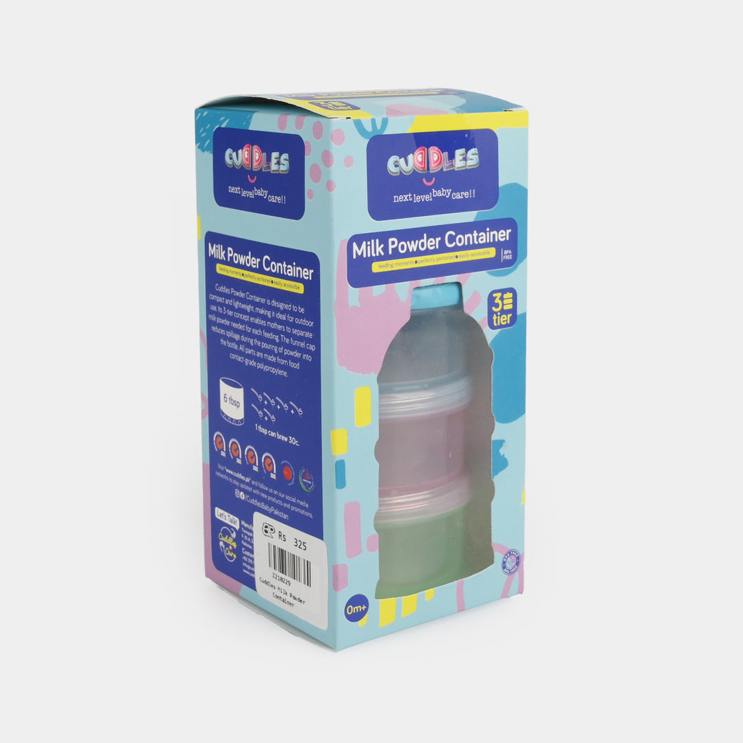 Cuddles 3-Tier Milk Powder Container