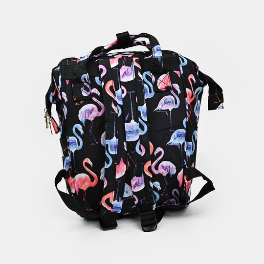 BABY CARE MOTHER BAG PACK | BLACK - 1300