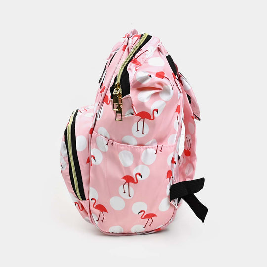 BABY CARE MOTHER BAG PACK | PINK - 1300
