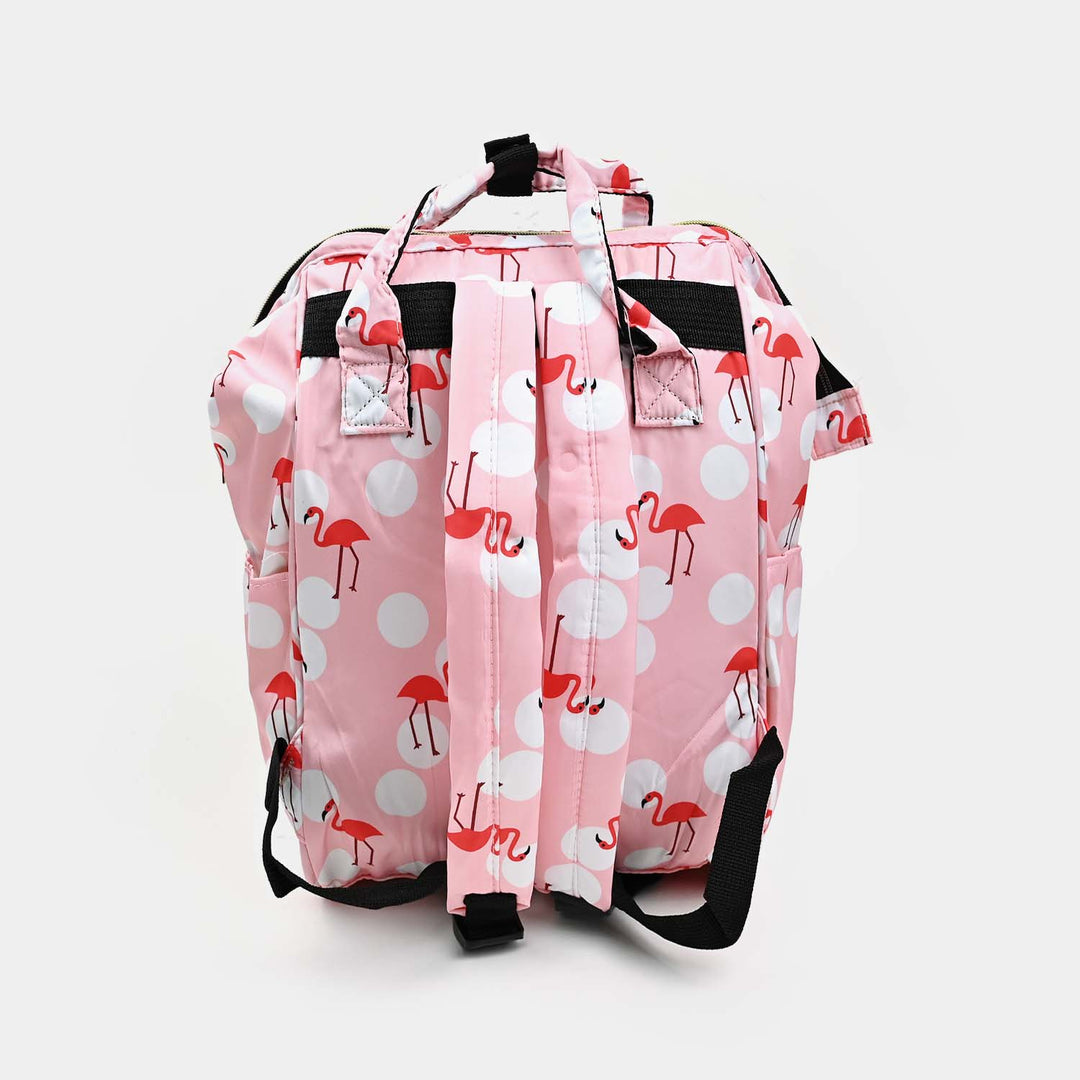 BABY CARE MOTHER BAG PACK | PINK - 1300