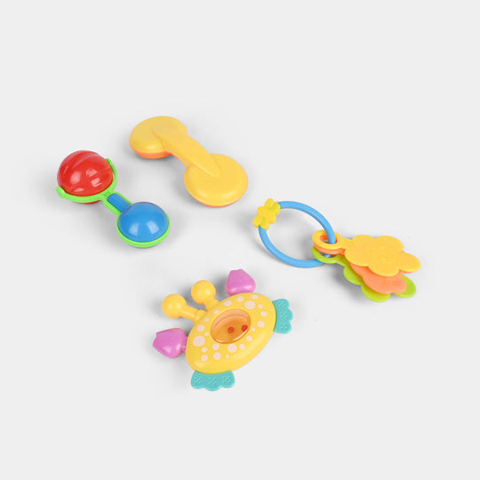 Infant Rattle and Teether Toy Set