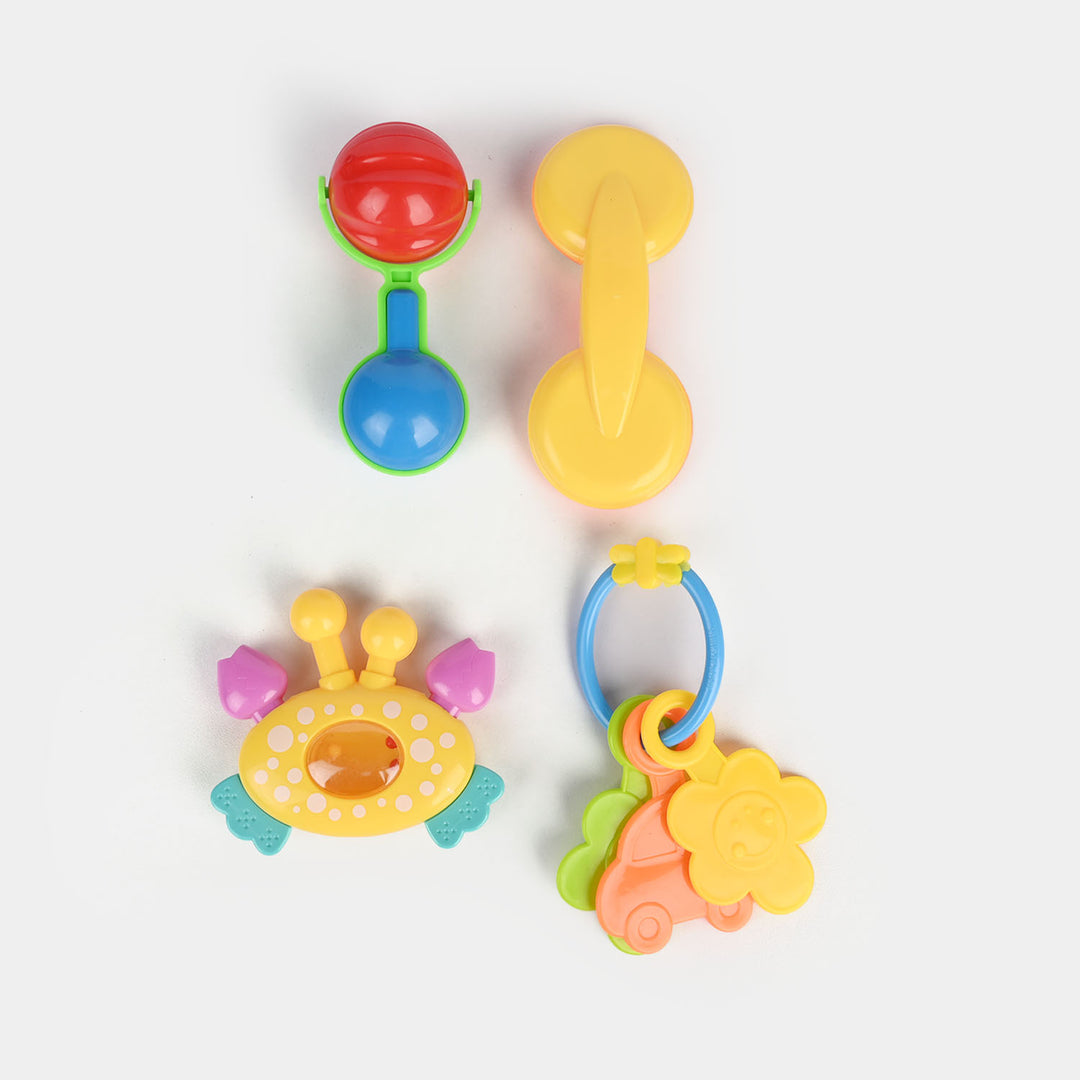 Infant Rattle and Teether Toy Set