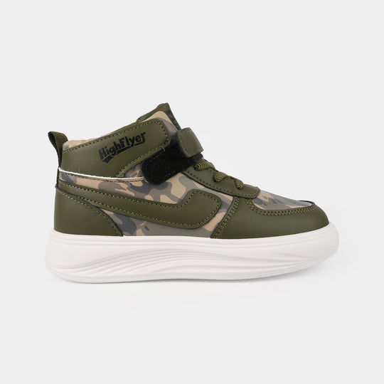 Boys Boots A110-GREEN