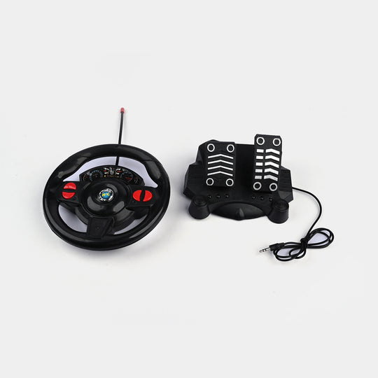 Remote Control Car Steering Wheel & Pedal