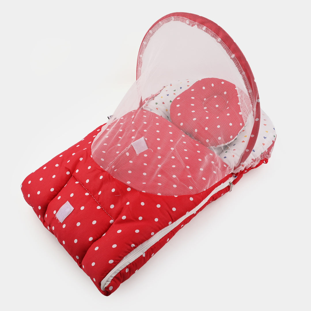 BABY BED WITH MOSQUITO PROTECTION NET | 2 IN 1