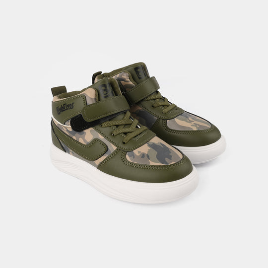 Boys Boots A110-GREEN