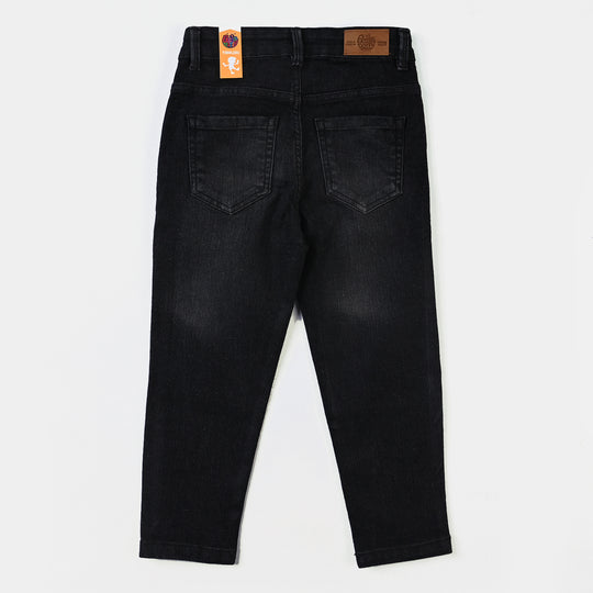 Boys Denim Pant Basic - BLACK