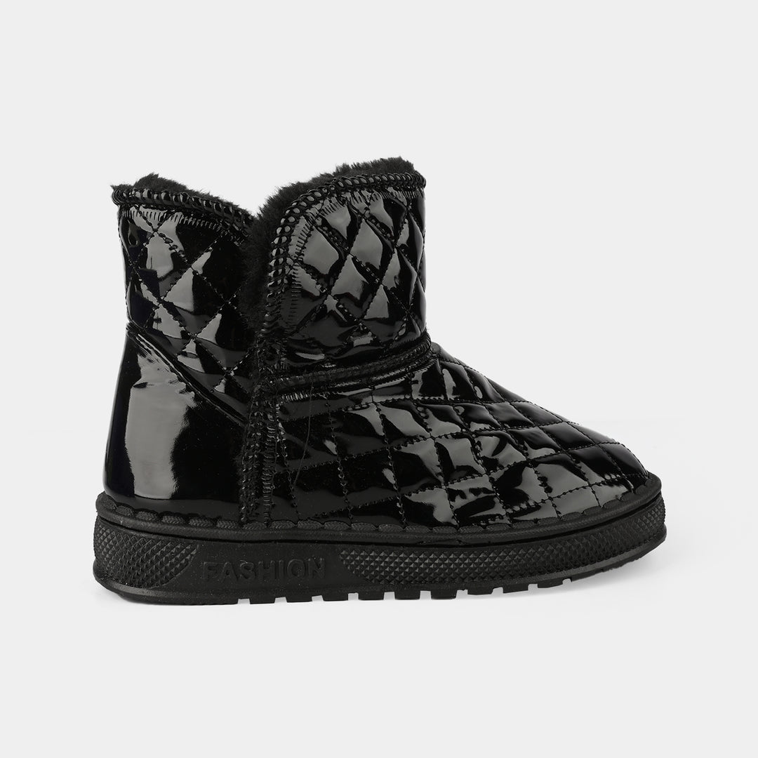 Girls Boots T222-BLACK