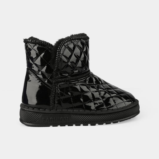 Girls Boots T222-BLACK