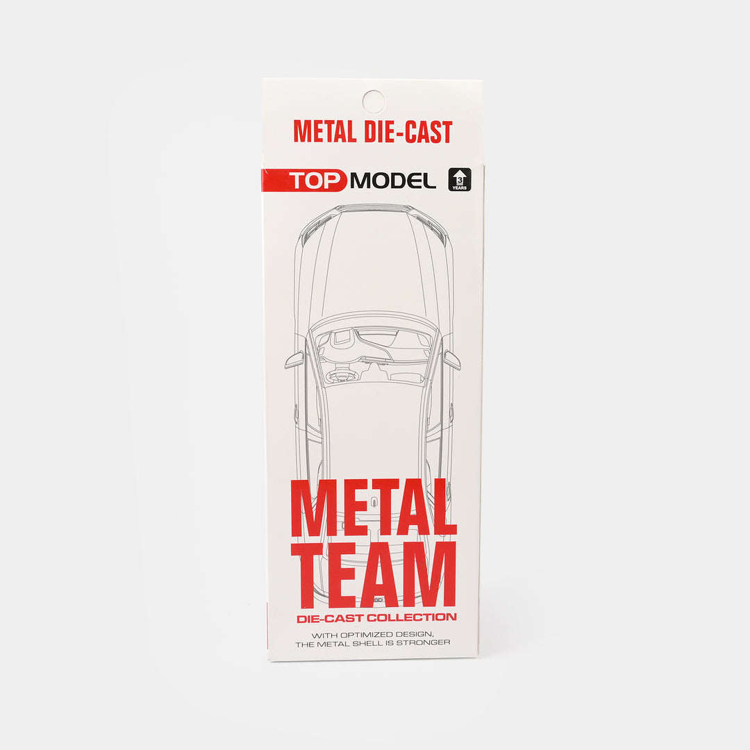 Die-Cast Pull Back Car 4Pcs Set