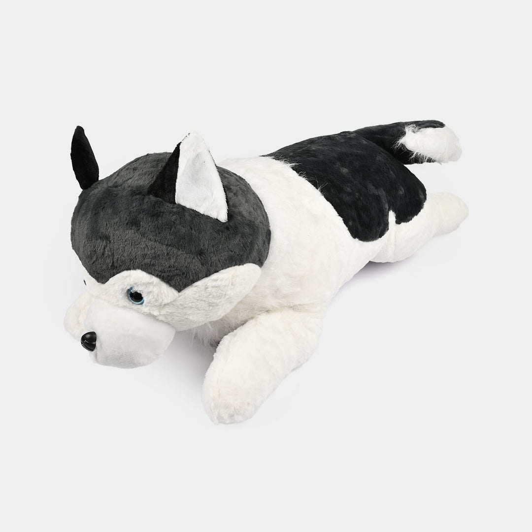 Large Lying-Down Husky Plush Toy