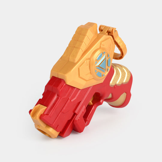 Superhero Armor Theme Soft Bullet Blaster Toy
