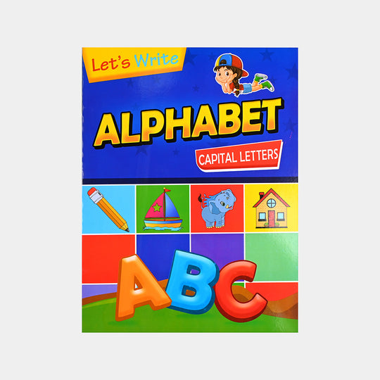 New Lets Write Alphabet Capital Letter Book