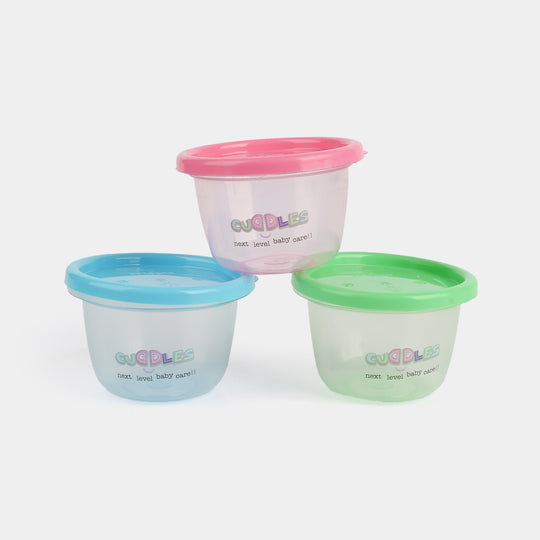 Safe Storage Cups Small (Pack Of 3)