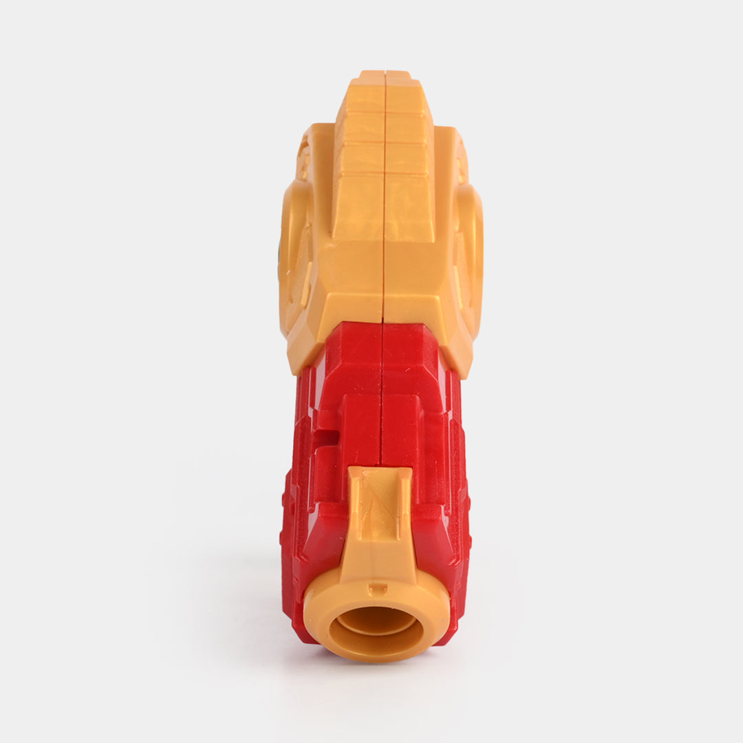 Superhero Armor Theme Soft Bullet Blaster Toy