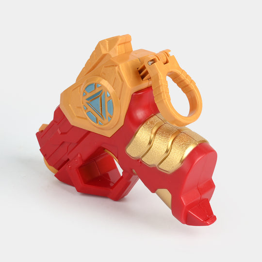 Superhero Armor Theme Soft Bullet Blaster Toy
