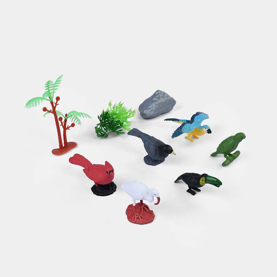 Simulation Bird World Playset