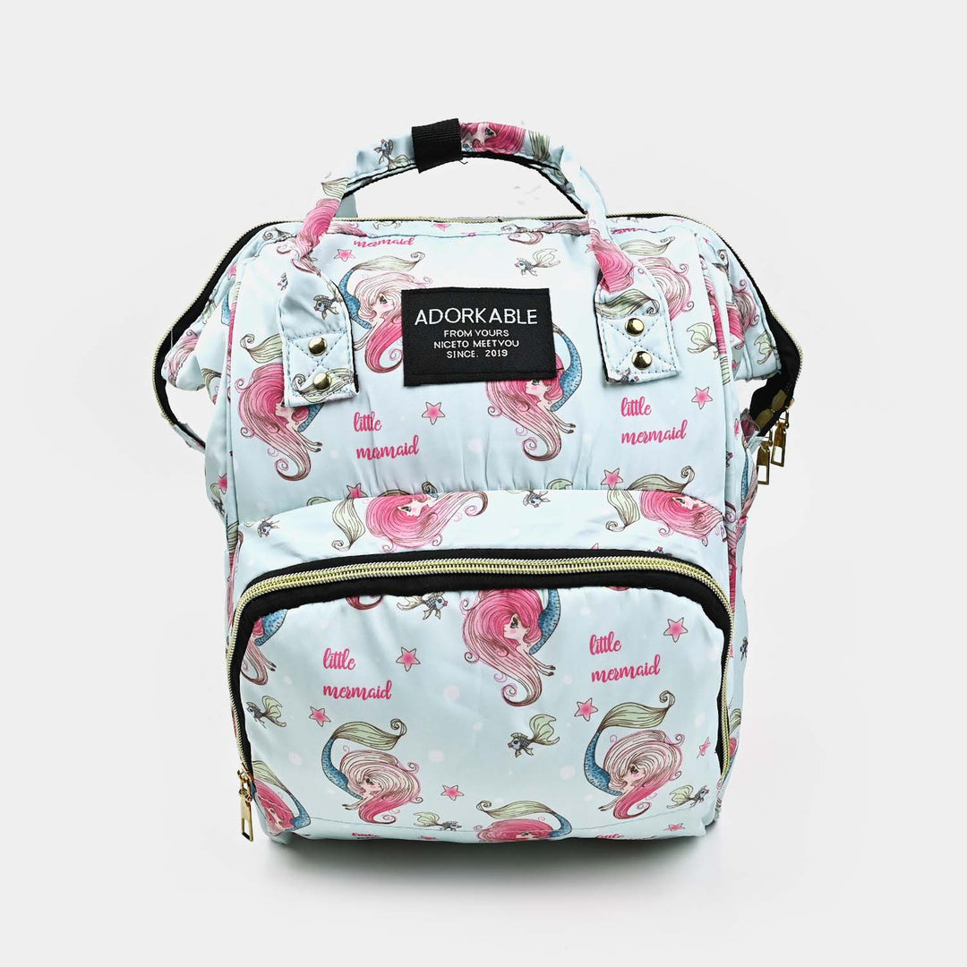 BABY CARE MOTHER BAG PACK | BLUE - 1300