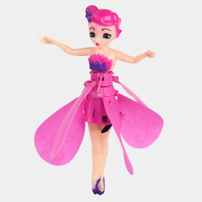 AIRCRAFT FLYING DOLL FOR KIDS - PINK