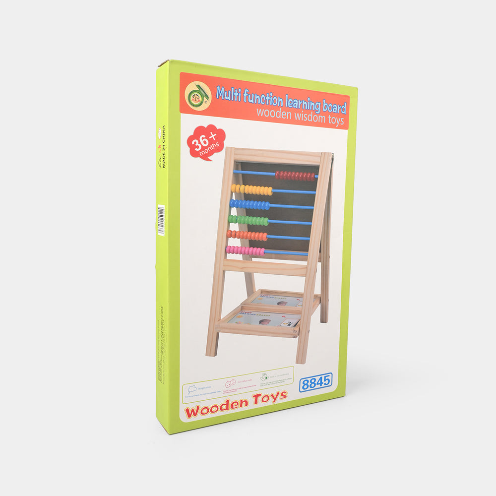 Multi-Function Wooden Learning Board