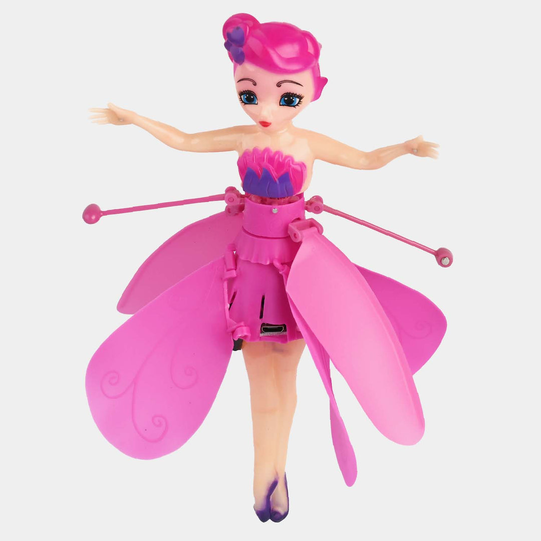 AIRCRAFT FLYING DOLL FOR KIDS - PINK