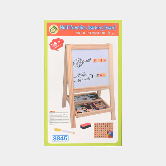Multi-Function Wooden Learning Board