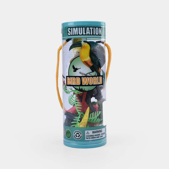 Simulation Bird World Playset