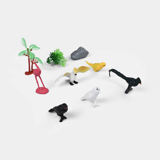 Simulation Bird World Playset