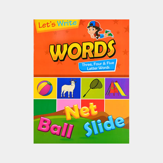 New Lets Write Words Book