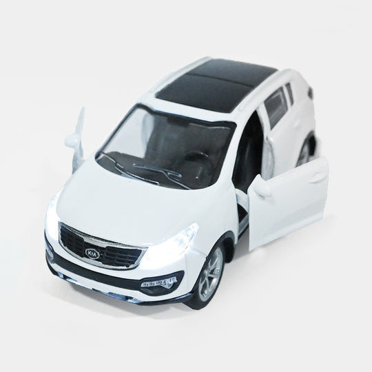 Die Cast Model Car With Sound & Light For Kids