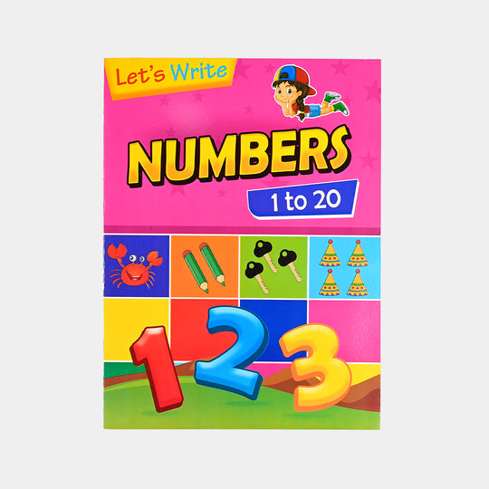 New Lets Write Numbers Book