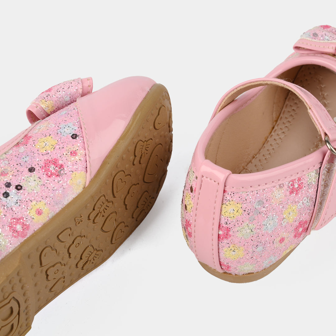 Girls Pumps 1342-Pink